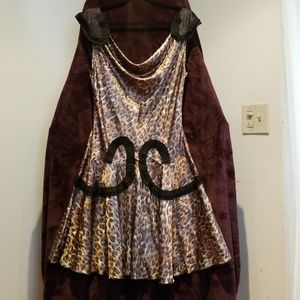 Beautiful Custom made Leopard Print Dress